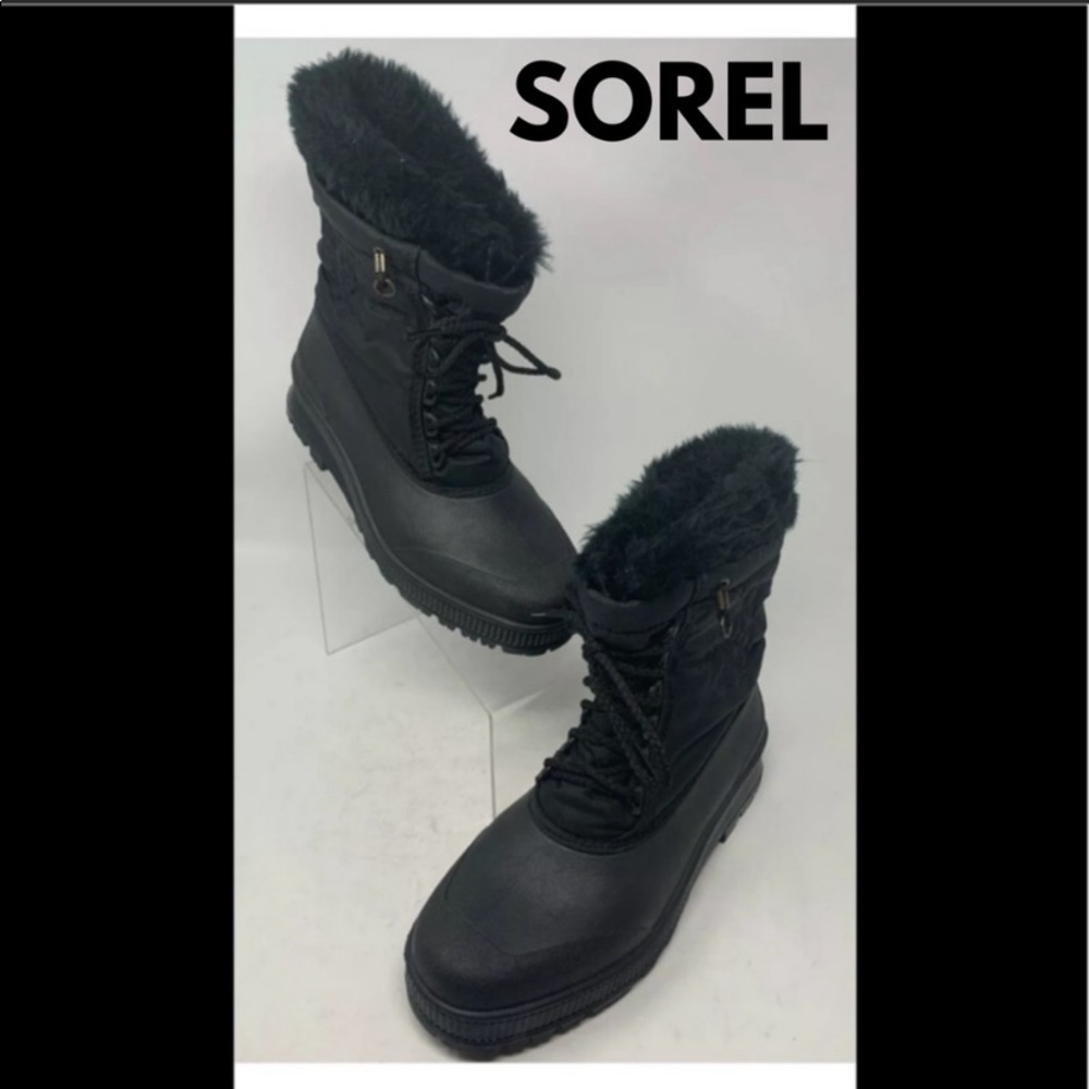 Sorel Black Snowflake Boots
